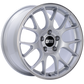 BBS CH-R 20x11.5 5x130 ET65 CB71.6 Brilliant Silver Polished Rim Protector Wheel w/Motorsport Etched