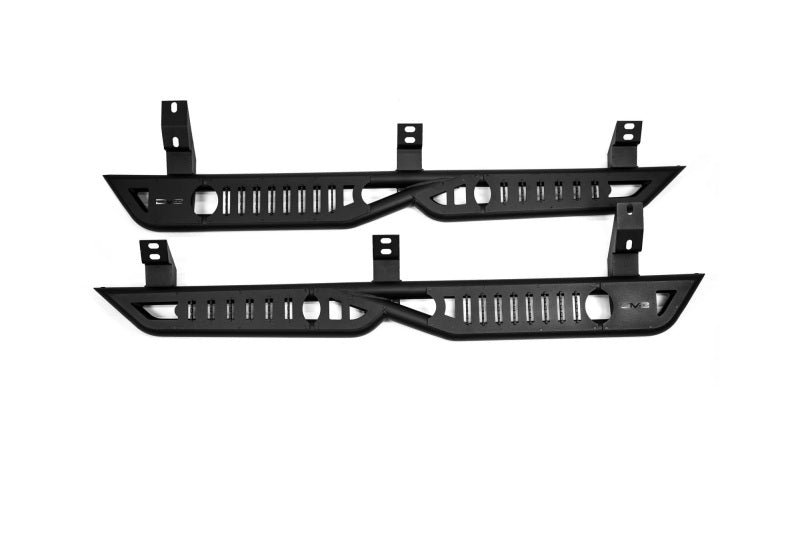 DV8 2025+ Toyota 4Runner OE Plus Side Steps - Micro-Texture Black