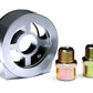 BLOX Racing Oil Filter Block Adapter Silver / For Oil Pressure / Oil Temperature