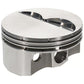 JE Pistons Chevrolet Small Block Stock Car 4.060in Bore 1.250 CD Flat Top -3.8cc - Set of 8