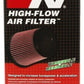 K&N Filter Universal X-Stream Clamp-On Round Tprd 2.5in Flng ID x 6in Base OD x 5in Top OD x 6.5in H