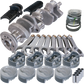 Eagle Chevy 400 3.750in Crank 6.000in H-Beam -16cc 4.145in Pistons Rotating Assembly