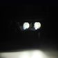 AlphaRex 22-23 Toyota Tundra/Sequoia LED Proj Headlights Alpha-Blk w/ Seq Activ Light/Seq Signal/DRL