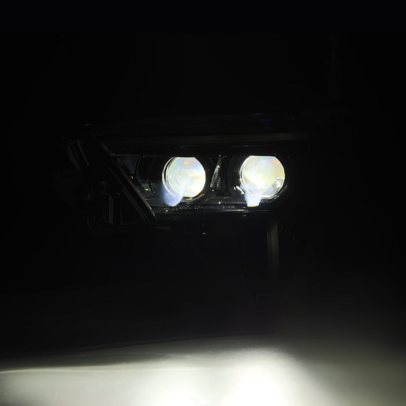 AlphaRex 22-23 Toyota Tundra/Sequoia LED Proj Headlights Alpha-Blk w/ Seq Activ Light/Seq Signal/DRL
