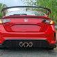 Rally Armor 2023+ Honda Civic Type R Black Mud Flap White Logo