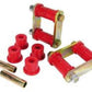 Prothane Range Rover Spring & Shackle Bushings - Red