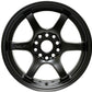 Gram Lights 57DR 15x8.0 +35 5-114.3 Semi Gloss Black Wheel