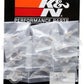 K&N 0.25in Flange 2.15in Length 1in OD Sintered Porous Bronze Fuel Filter (Set of 12)