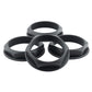 fifteen52 Super Touring Nut V2 - Anodized Black w/ Satin Clear - Set of 4