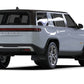 Rally Armor 2022+ Rivian R1S Black UR Mud Flap w/ Light Blue Logo