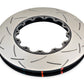 DBA 2004+ STi Front Slotted 5000 Series Replacement Rotor Rings