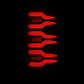 AlphaRex 07-08 Dodge Ram 1500/07-09 Dodge Ram 2500+3500 Luxx-Series LED Tail Lights (Pair) Black