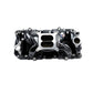 Edelbrock RPM Air-Gap Intake Manifold for Big-Block Chevy Oval Port - Black Plasma Finish