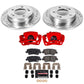 Power Stop 2016 Hyundai Veloster Rear Z23 Evolution Kit w/Calipers