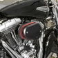 K&N 00-16 Harley Davidson Street Metal Intake System Flare Black