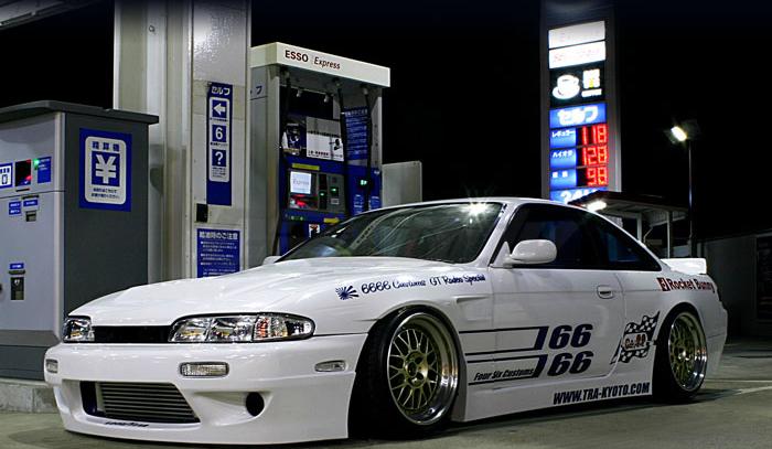 GReddy 94-96 Nissan 240SX S14 Rocket Bunny Front Wide Fenders Ver. 1