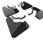Rally Armor 24-25 Lexus GX 550 Luxury Premium Black Mud Flap - Metallic Black Logo