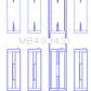 King Engine Bearings Ford 232 (Size +0.75mm) Main Bearing Set
