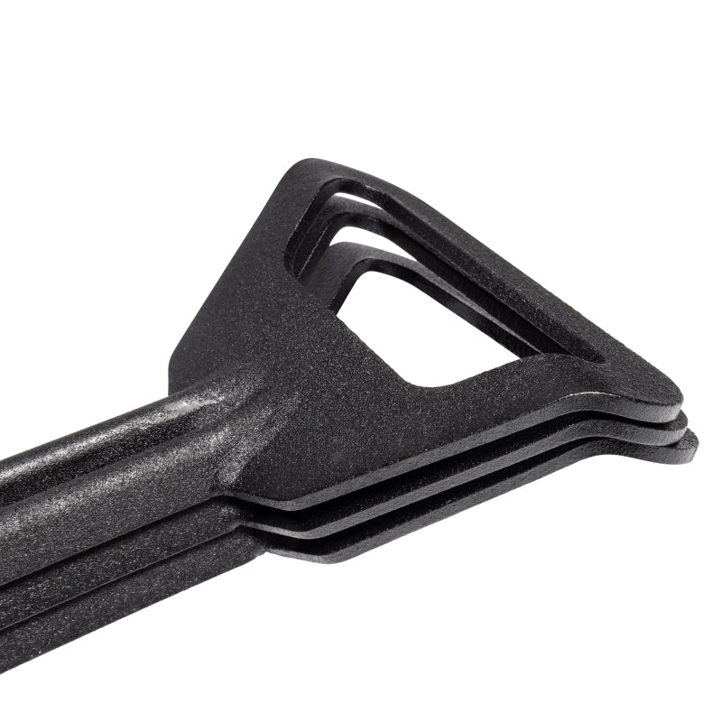 Go Rhino Xventure Gear Sharktooth Stackable Shovel - Textured Black