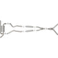 afe Takeda Cat-Back Exhaust System Infiniti Q50 14-15 V6-3.7L