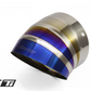 GReddy Burnt Titanium Turndown Tip 115mm Diameter 150mm Length (for Revolution RS / RS-TI / RS-Race)