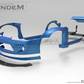 GReddy 99-03 Nissan Silvia S15 Rocket Bunny Front Splitter
