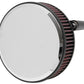 K&N Street Round Metal Intake System - Harley Davidson - Red Filter 6-8 Size 2.4in In Dia 2.5in H