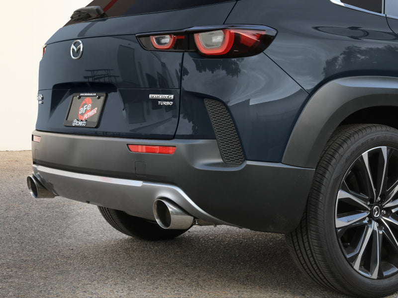 aFe 2023+ Mazda CX-50 Takeda 2.5in 304 SS Axle-Back Exhaust System w/ Polished Tips
