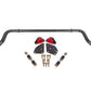 BMR 82-92 Chevrolet Camaro Sway Bar Kit Front Hollow 38mm Adjustable - Black Hammertone