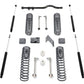 MaxTrac 07-18 Jeep Wrangler JK 4.5in/4.5in MaxPro Coil Lift Kit w/Track Bar & MaxTrac Shocks