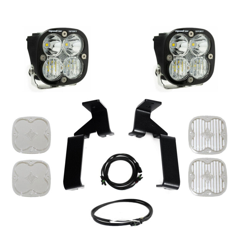 Baja Designs 21+Ford Raptor Squadron Sport A-Pillar Kit