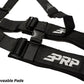 PRP 5.2 Cam-Lock Harness w/ Ratchet Lap Belt - Black