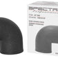 Spectre Tube Intake 3in od 90 Degree - Black