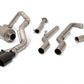 GIbson 22-24 Toyota Tundra 3.5L-T V6 Crew Max Black Elite Stainless Cat Back Dual Sport Exhaust