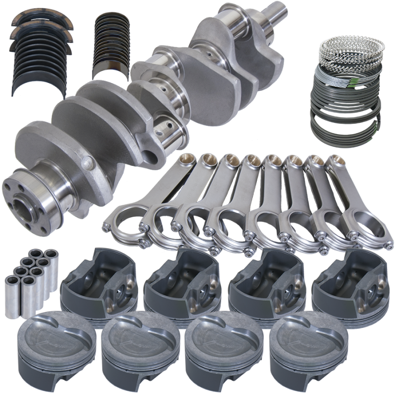 Eagle Ford 351W 4.000in Crank 6.250in H-Beam -26cc Inv Dome 4.040in Pistons Rotating Assembly