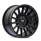 Dirty Life Journey 9316 17x8.5 / 6-139.7 BP / 0mm Offset / 106mm Hub Matte Black Wheel