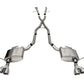 Corsa 11-21 Jeep Grand Cherokee Xtreme 2.5in Cat-Back Dual Rear Exit w/Twin 4in Polished Tips