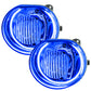 Oracle 02-04 Jeep Liberty LED Fog Light Halo Kit - Blue