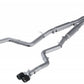 MBRP 15-16 Dodge Challenger RT 5.7L T304 SS 3in Dual Rear Cat-back CF Quad Tips - Street
