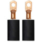 Moroso 5/16in Dia Stud 4 GA Wire Crimp/Solder Battery Cable Terminal Kit (2 Pack)