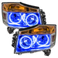 Oracle 04-07 Nissan Titan LED Headlight Halo Kit - Blue