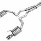 AWE 2024 Ford Mustang GT Fastback S650 RWD Touring Catback Exhaust w/ Dual Chrome Silver Tips