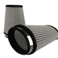 aFe Magnum (3x4-3/4)in Flange ID x (4x5-3/4)in Base x (2-1/2x4-1/4) FLOW Pro DRY S Air Filter (Pair)