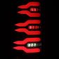 AlphaRex 99-06 Chevrolet Silverado Sierra LUXX-Series LED Tail Lights Alpha-Black