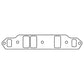 Cometic Buick LC2/LC4/LC6/LC8/LC9/LD5 - Stage I V6 .060in Fiber Intake Manifold Gasket Set