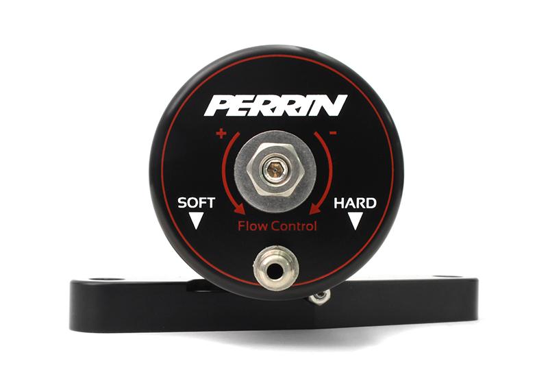 Perrin Subaru 02-07 WRX / 04-15 STI Black Blow Off Valve kit Recirculation Only