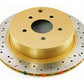 DBA 7/05+ Nissan Murano / 03-06 Infiniti FX35/FX45 Rear Cross Drilled & Slotted 4000 Series