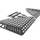 DV8 Offroad 07-18 Jeep Wrangler JK 4-Door Pocketed Rear Window Molle Panels