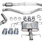 AWE Tuning 2024 Acura Integra Type S DE5 FWD Touring Edition Exhaust w/ Triple Chrome Silver Tips