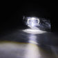 AlphaRex 07-13 Chevrolet Silverado/04-17 Tahoe DoubleTap Dual Color LED Proj Fog Lights - Wt/Ambr